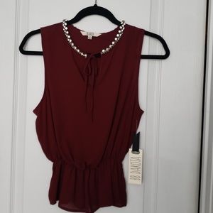 Peplum blouse